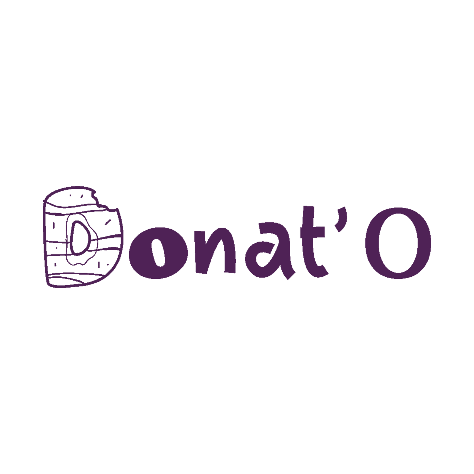 Donat Logo Ungu
